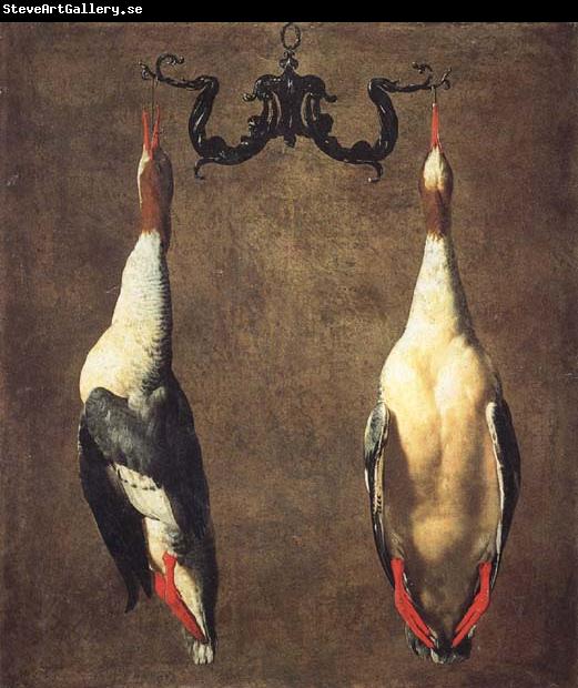 Dandini, Cesare Two Hanging Mallards